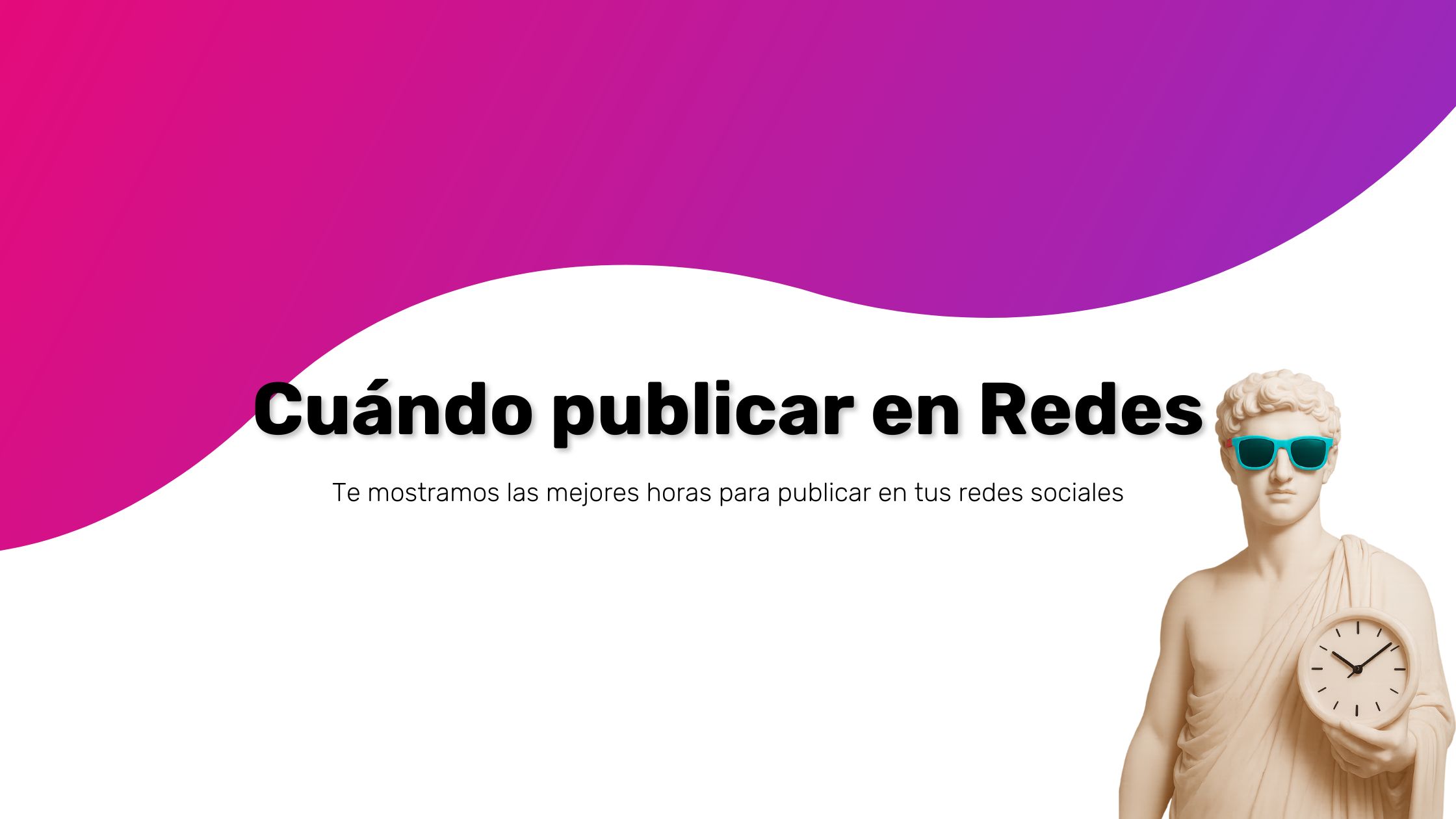Cuál es la mejor hora para publicar en redes sociales